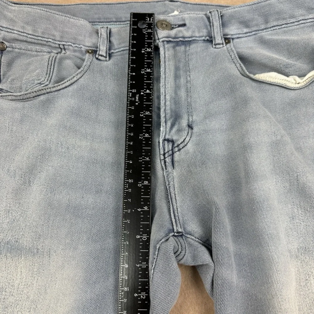 Banana Republic Jeans Men's Size 33‎ Blue Mid Rise Light Wash Denim